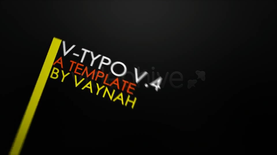 V Typo V.4 HD Typography - Download Videohive 124636