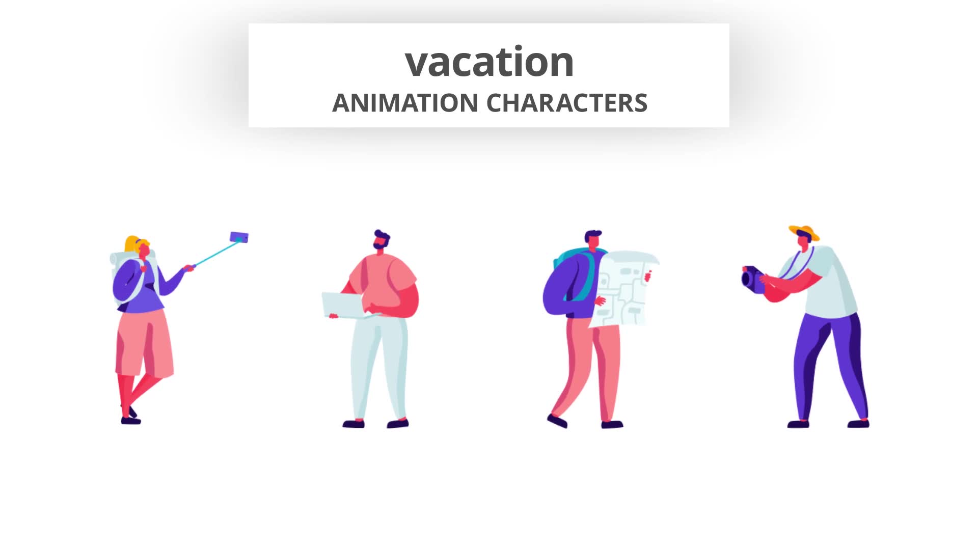 Vacation Character Set Videohive 32842691 After Effects Image 10