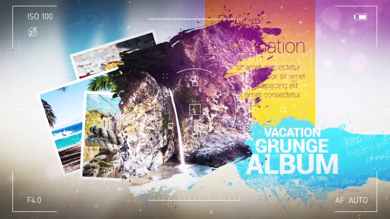 Vacation Grunge Album - Download Videohive 20196804