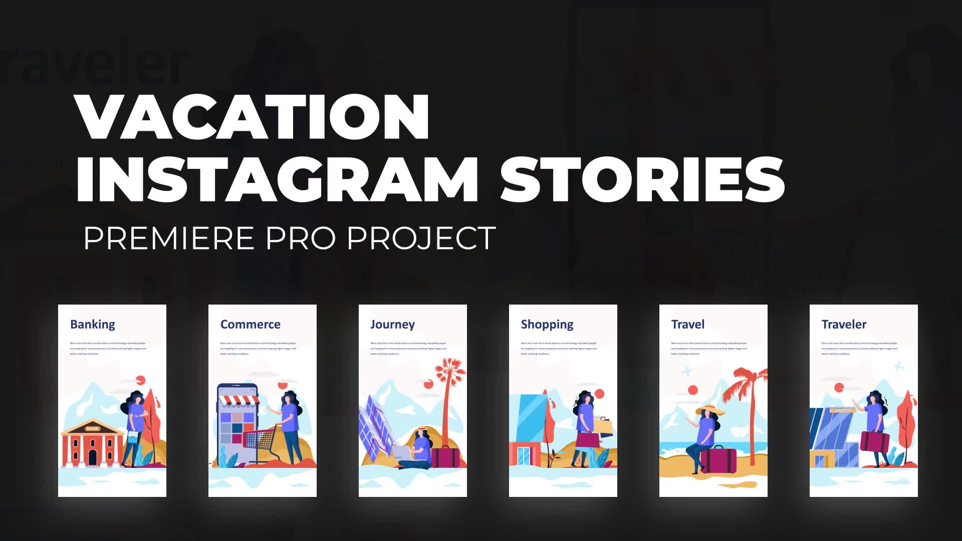 Vacation Instagram Stories Videohive 30297010 Premiere Pro Image 2