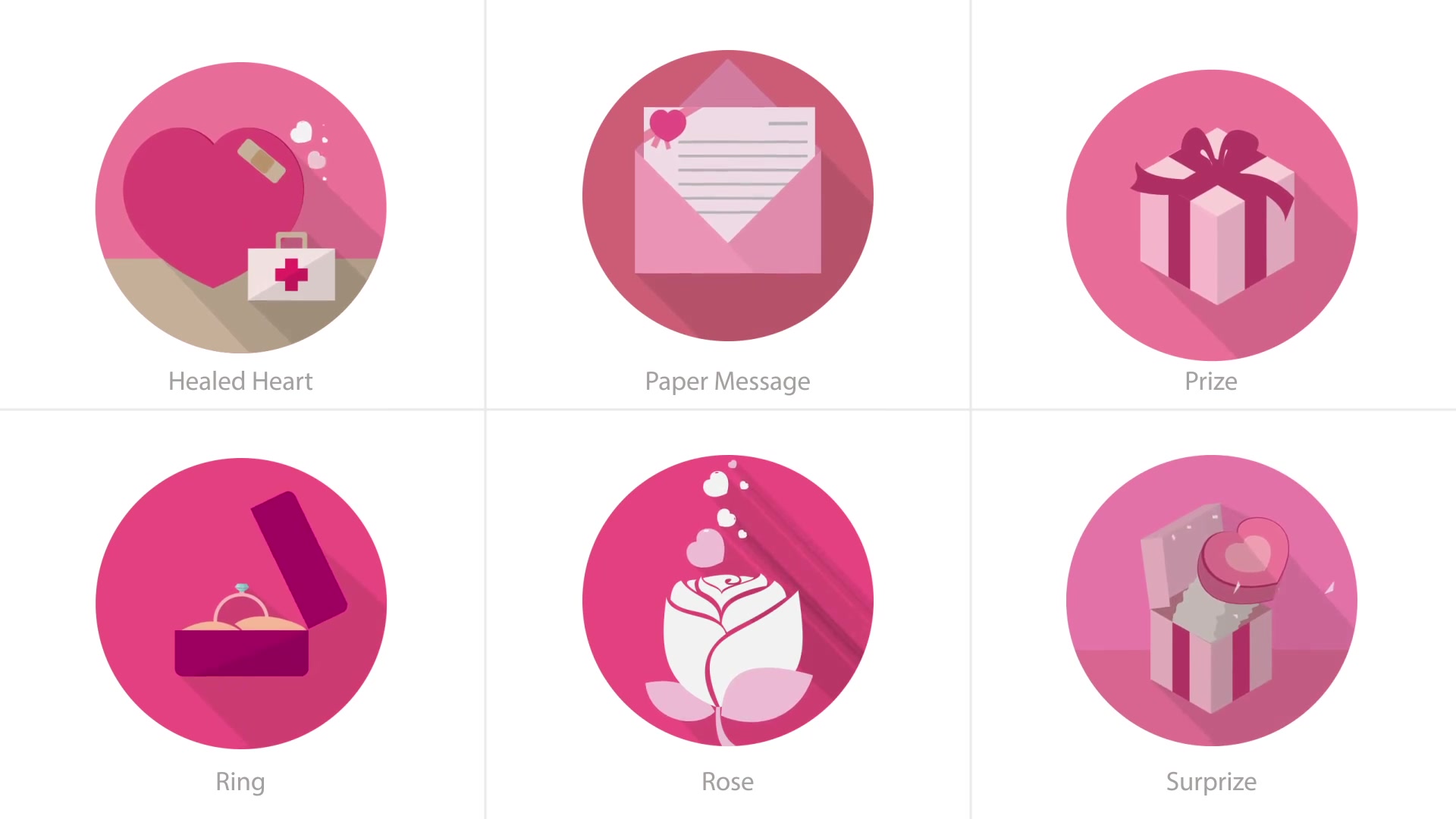 Valentine Animation Icons | After Effects Videohive 30291301 After Effects Image 9