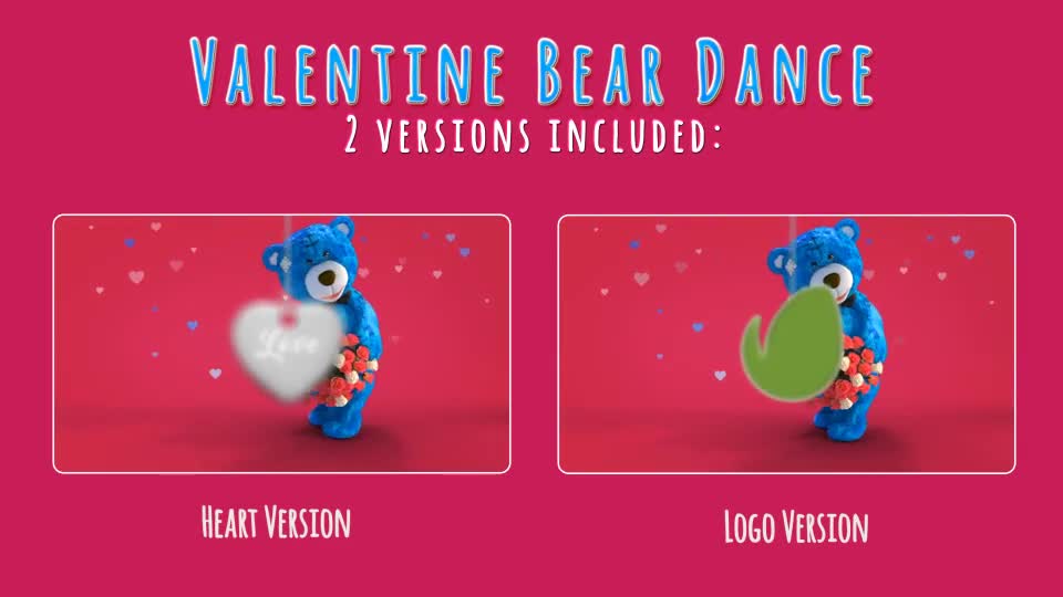 Valentine Bear Dance Videohive 30142982 After Effects Image 1
