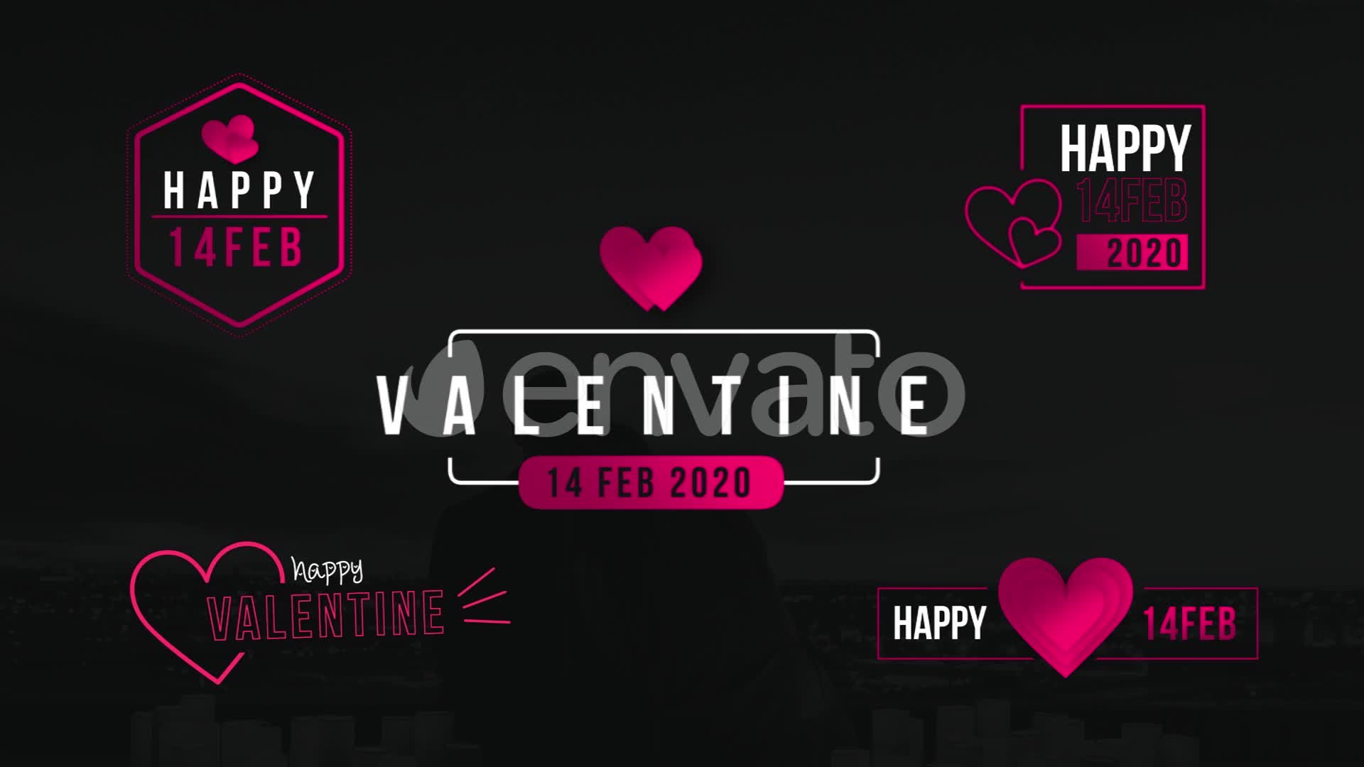 Valentine Clean Titles Videohive 25715491 Apple Motion Image 2