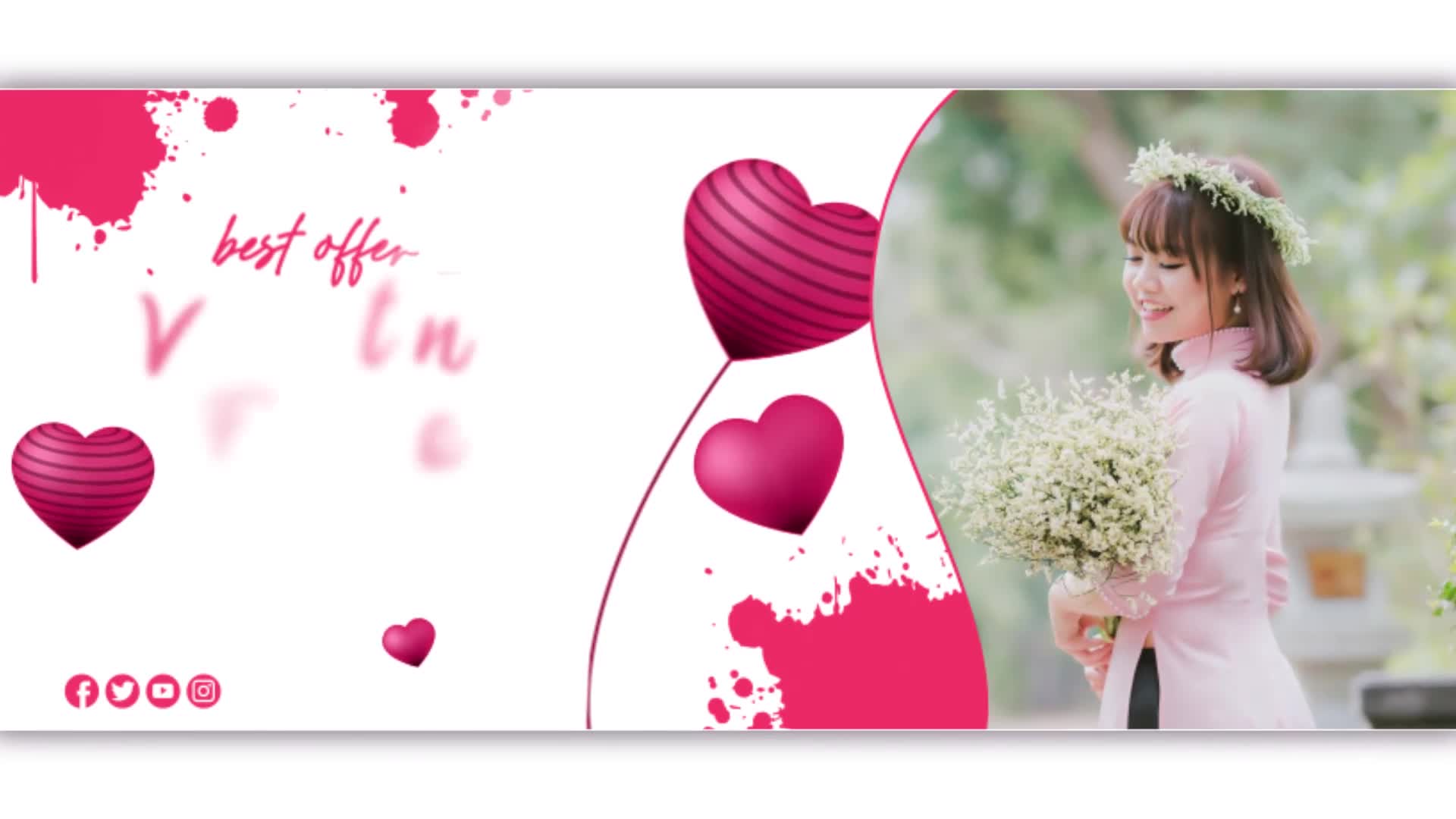 Valentine Day Facebook Cover Videohive 35490695 After Effects Image 1
