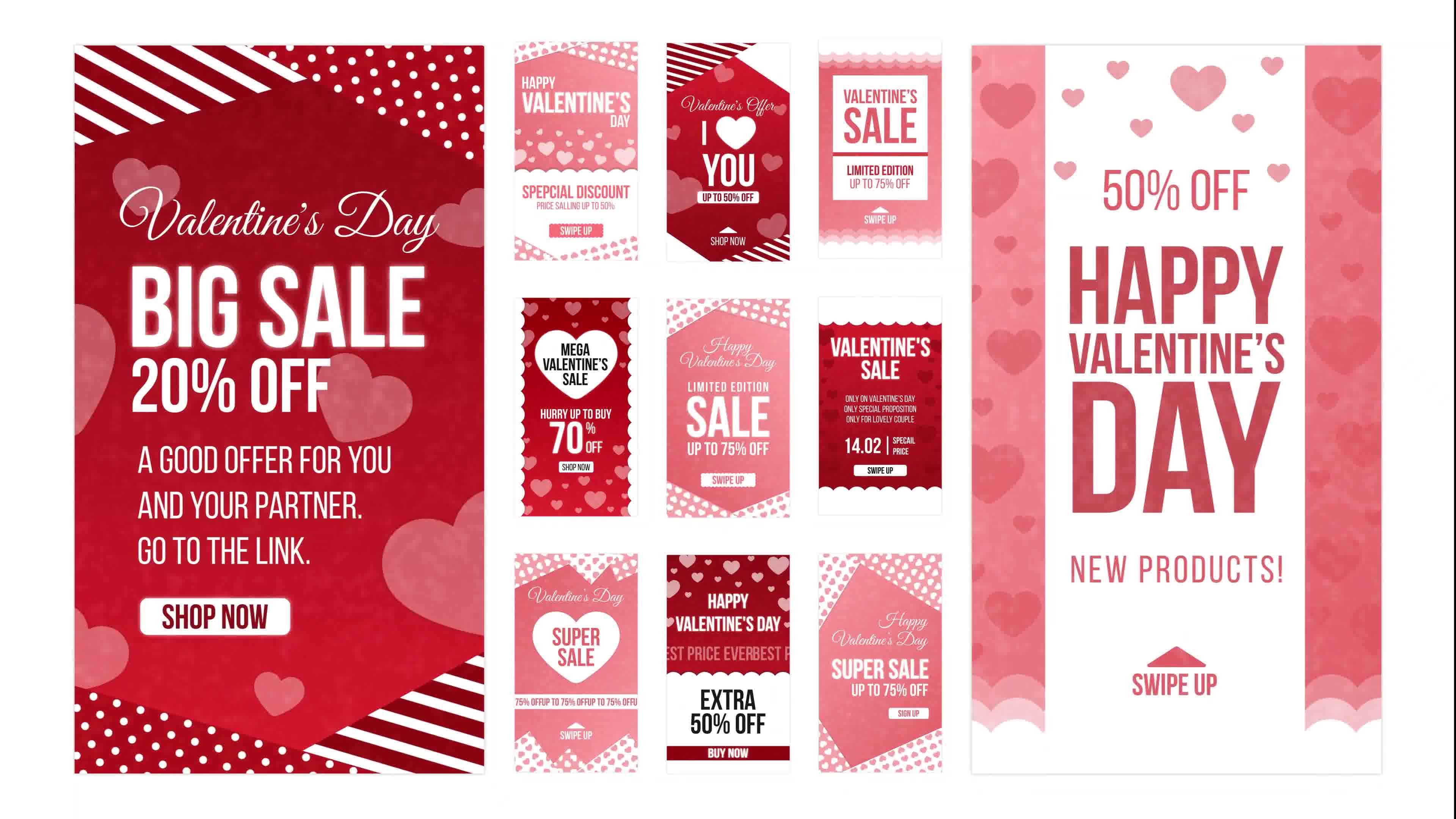Valentine Day Sales Instagram Story Videohive 43093763 After Effects Image 10
