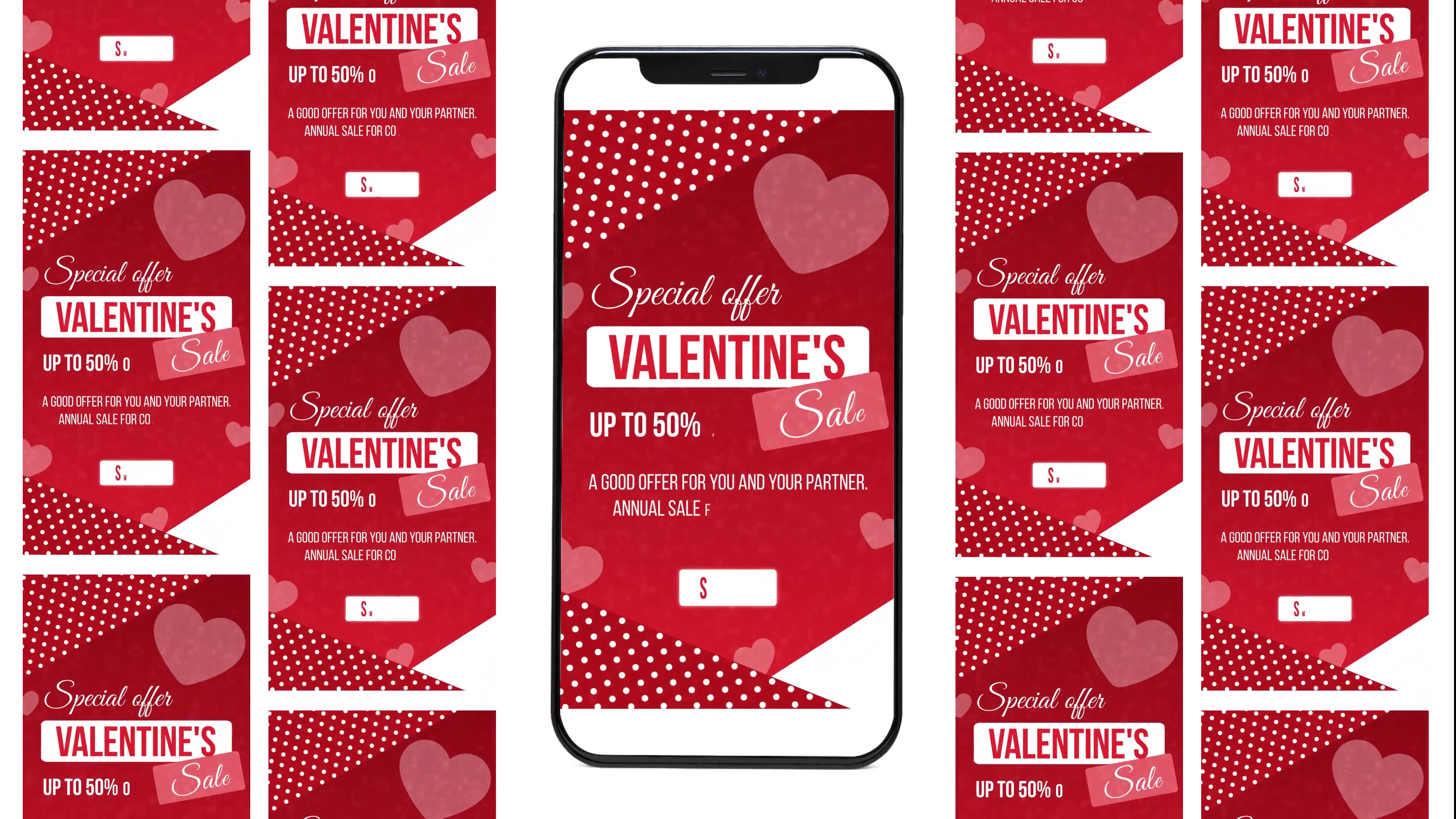 Valentine Day Sales Instagram Story Videohive 43093763 After Effects Image 2