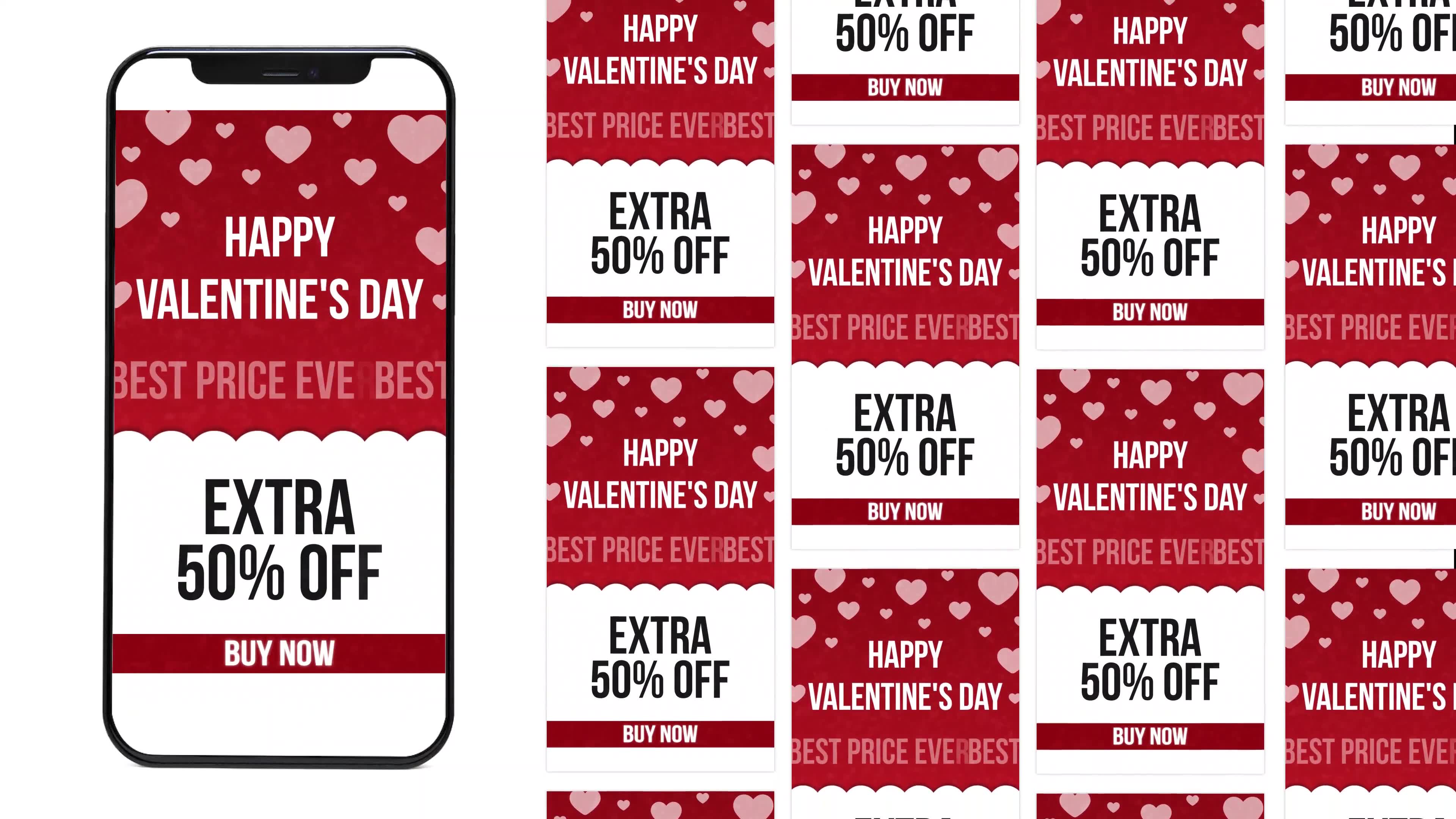 Valentine Day Sales Instagram Story Videohive 43093763 After Effects Image 4