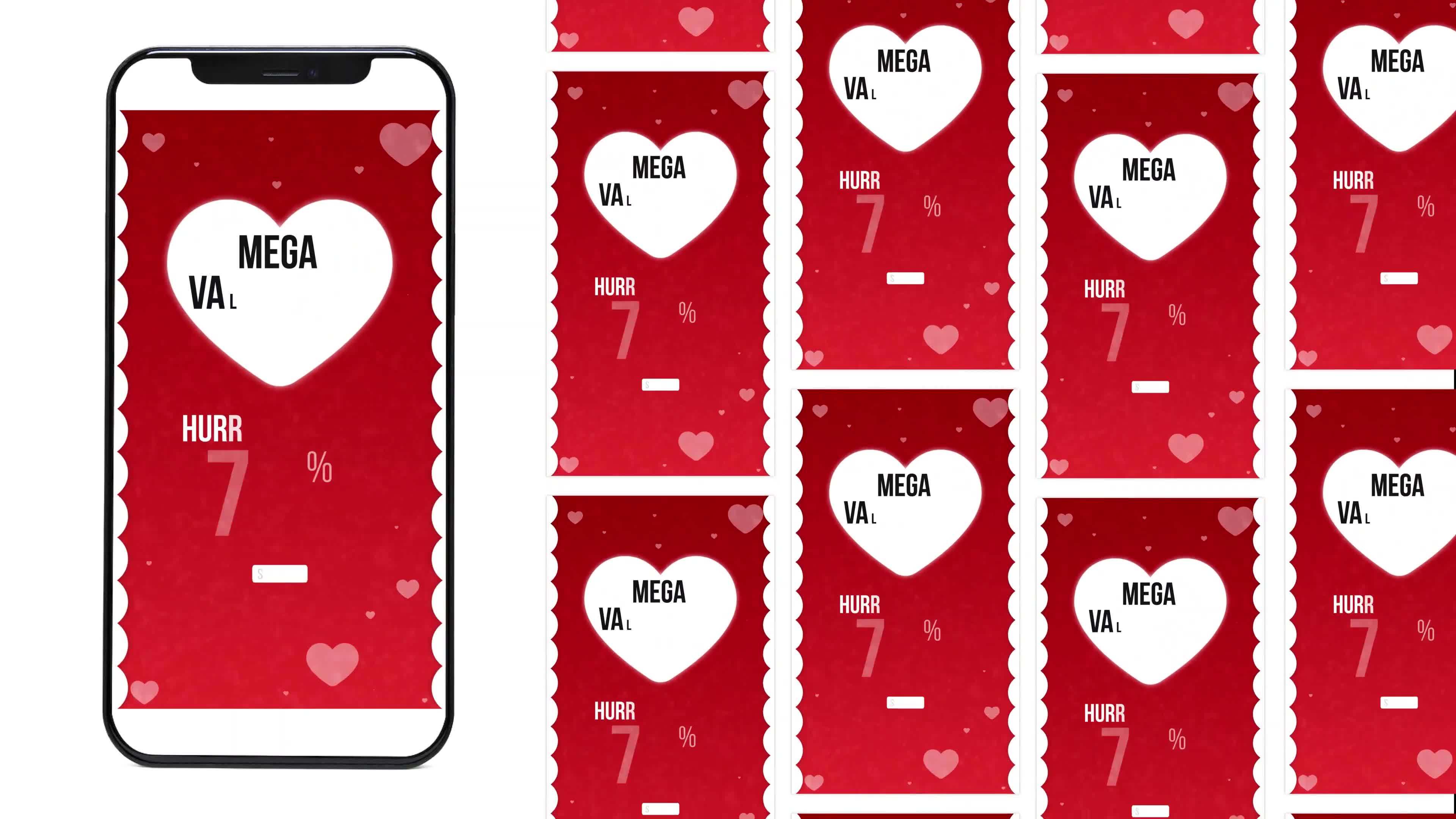 Valentine Day Sales Instagram Story Videohive 43093763 After Effects Image 5