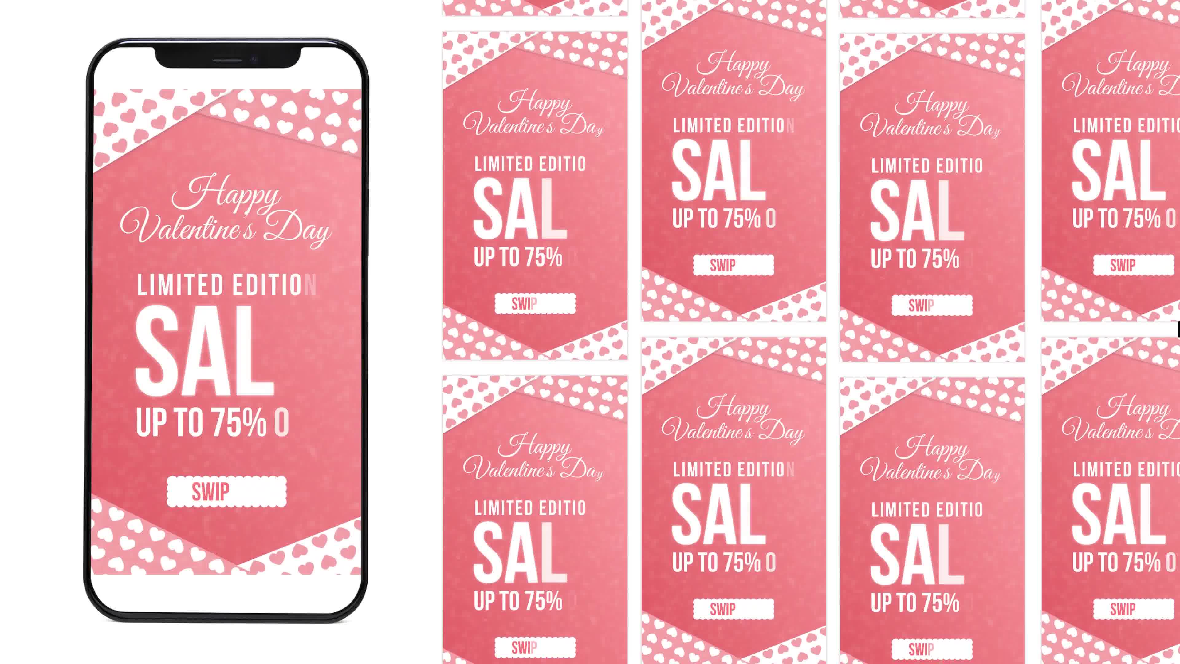 Valentine Day Sales Instagram Story Videohive 43093763 After Effects Image 9