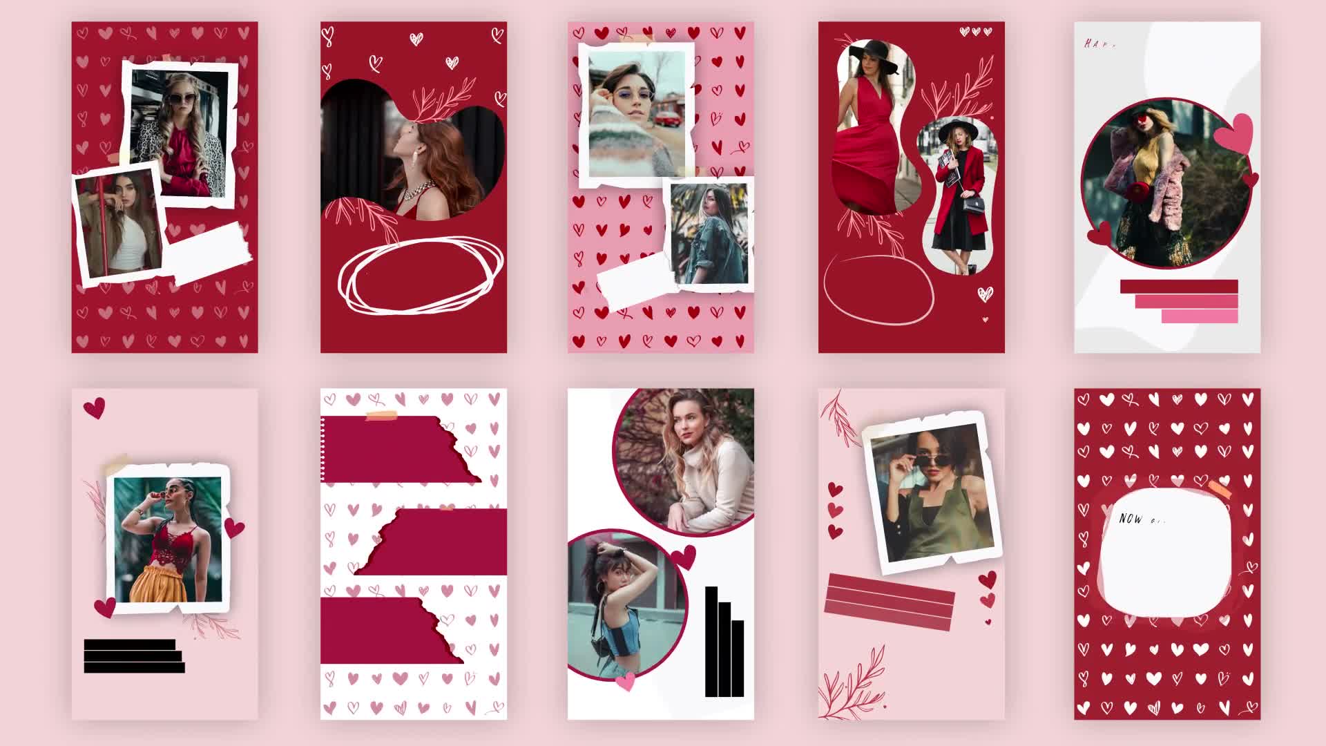 Valentine Day Sales Instagram Story Pack Videohive 35427539 After Effects Image 1