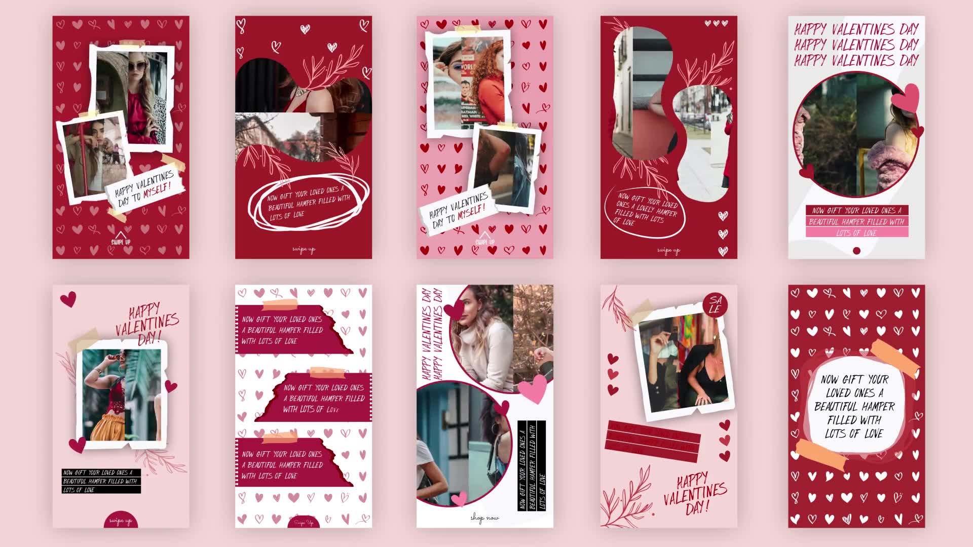 Valentine Day Sales Instagram Story Pack Videohive 35427539 After Effects Image 2