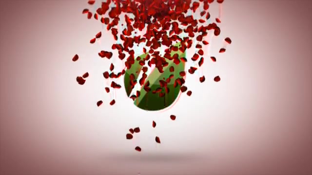 Valentine Day with Rose Petals - Download Videohive 6602560