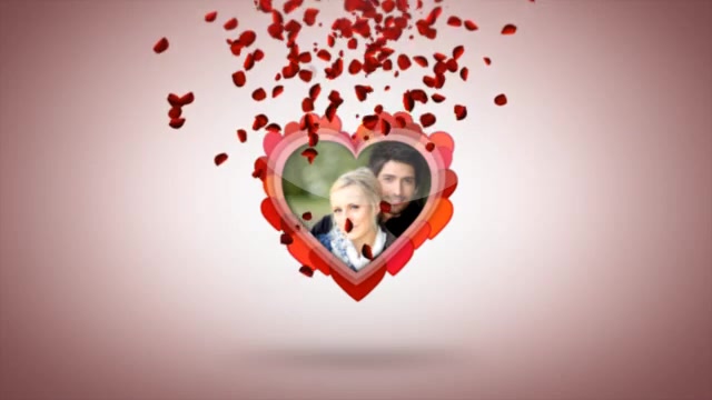 Valentine Day with Rose Petals - Download Videohive 6602560