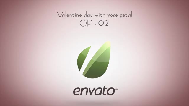 Valentine Day with Rose Petals - Download Videohive 6602560