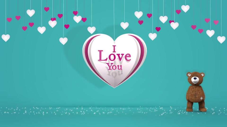 Valentine Heart Gift Card - Download Videohive 14536332