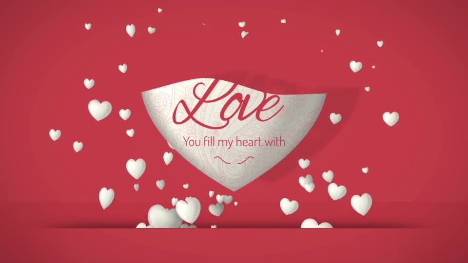 Valentine Hearts - Download Videohive 19293463