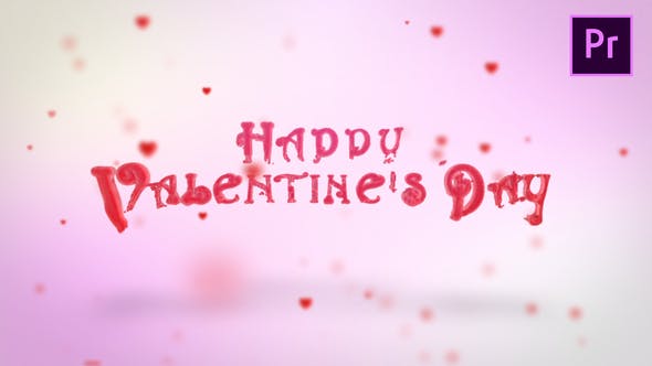Valentine Hearts Logo Reveal - 30215854 Download Videohive