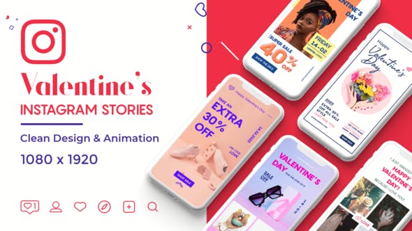 Valentine Instagram Stories - Download 25310925 Videohive