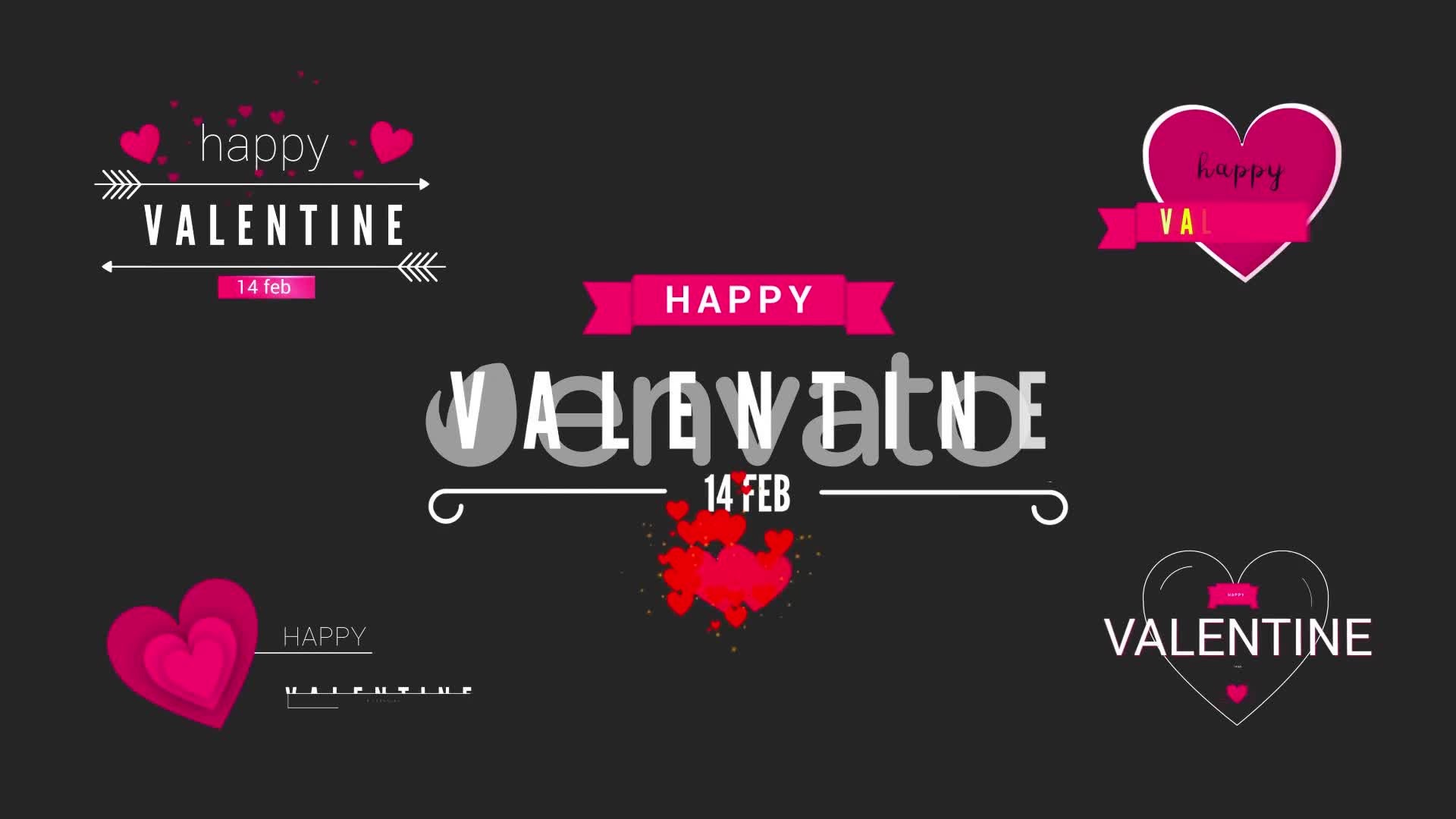 Valentine Modern Titles Videohive 30365895 After Effects Image 1