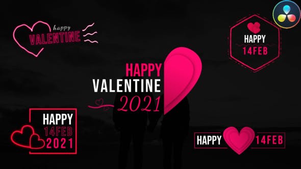 Valentine Modern Titles - Videohive Download 30447150