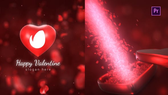 Valentine Sweet Logo Reveal - Videohive 35915552 Download