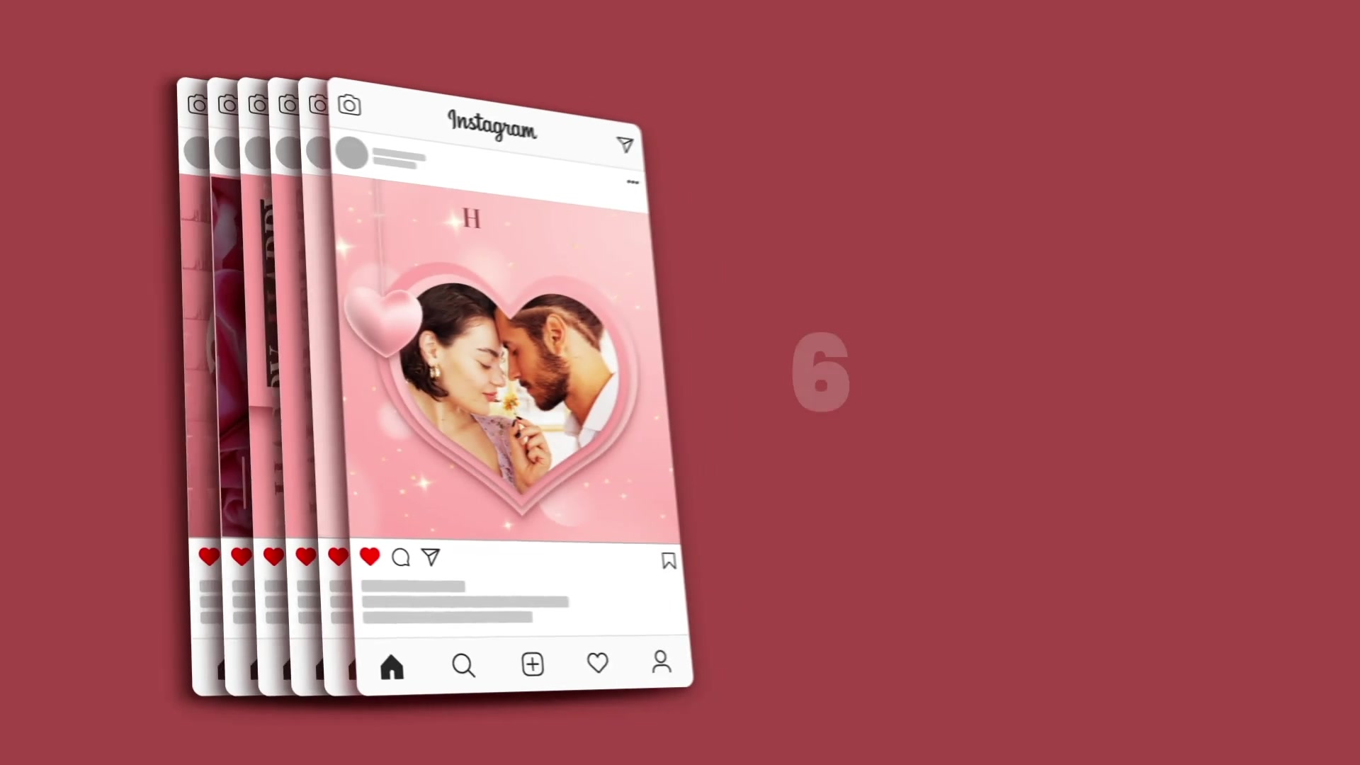 Valentines Day Instagram Ad V92 Videohive 35503298 After Effects Image 2