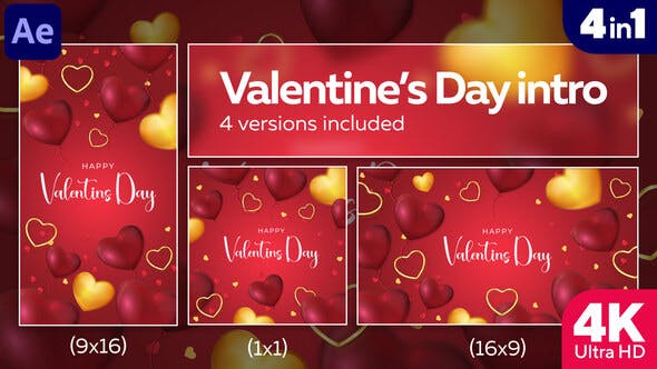 Valentines Day Intro || Love Story Intro - Download 36085845 Videohive