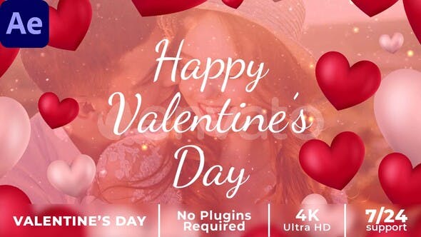 Valentines Day Intro - Videohive Download 35953507