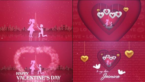 Valentines Day Opener - 23241783 Videohive Download