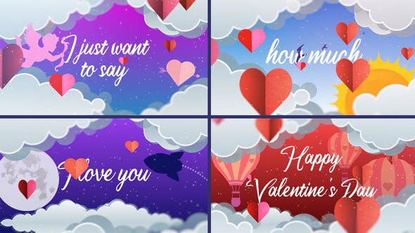 Valentines Day Opener Card - Videohive Download 30002017