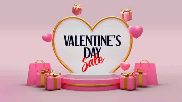 Valentines Day Sale And Greetings - Videohive 35825165 Download