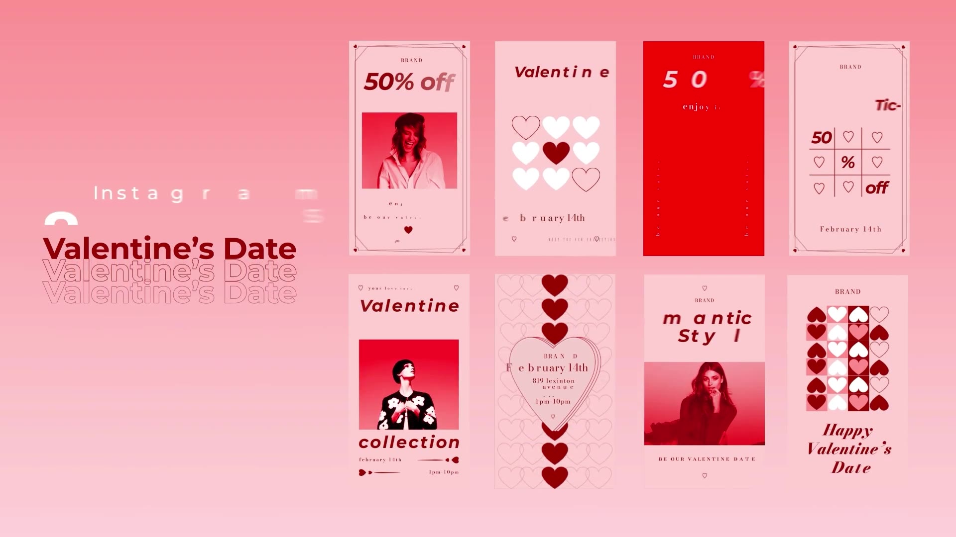Valentines Day Sale Instagram Stories B237 Videohive 35852124 After Effects Image 9