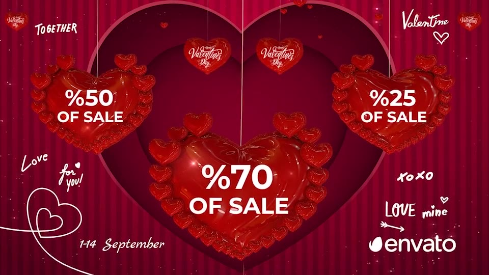 Valentines Day Sale Videohive 30093219 After Effects Image 3