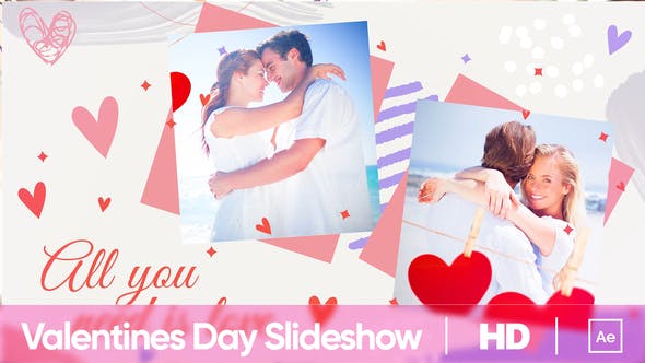 Valentines Day Slideshow - Videohive 35684455 Download