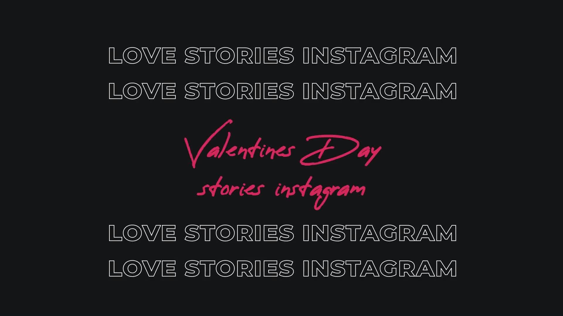Valentines Day Stories instagram Videohive 30310810 After Effects Image 1