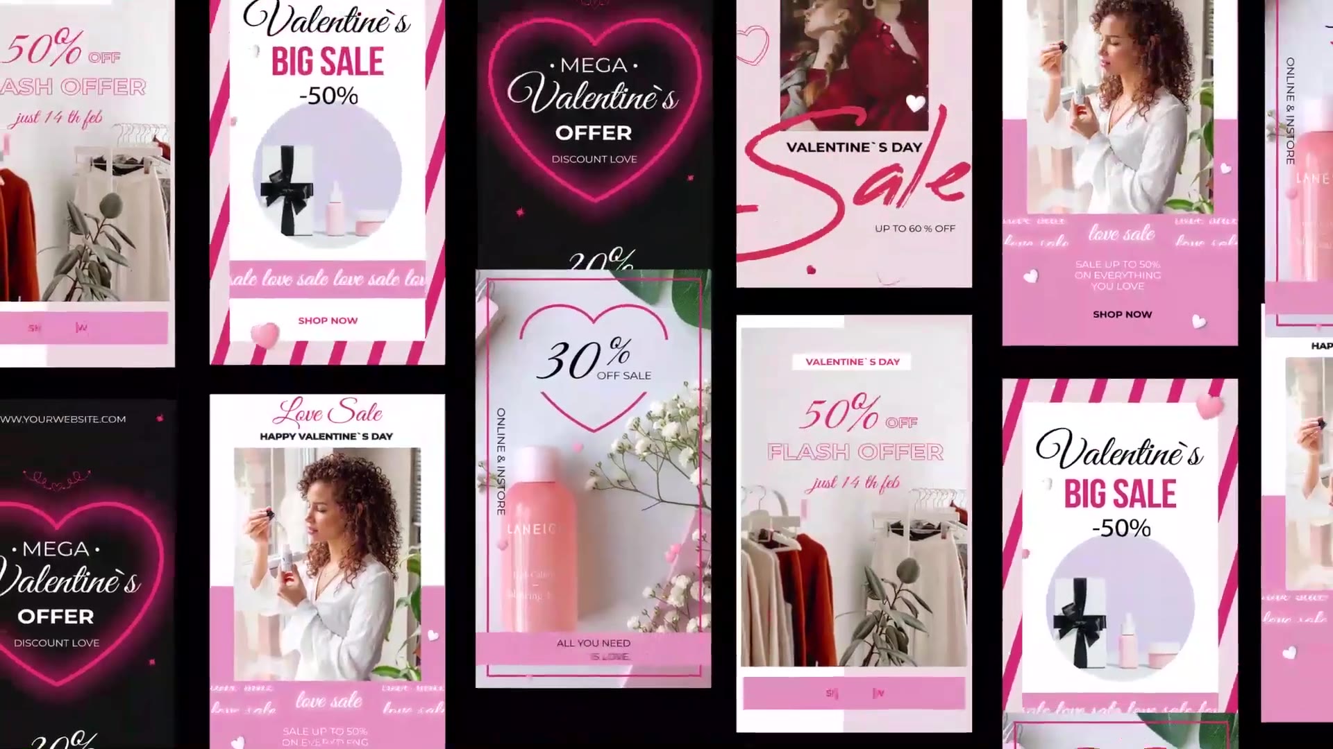 Valentines Day Stories instagram Videohive 30310810 After Effects Image 4