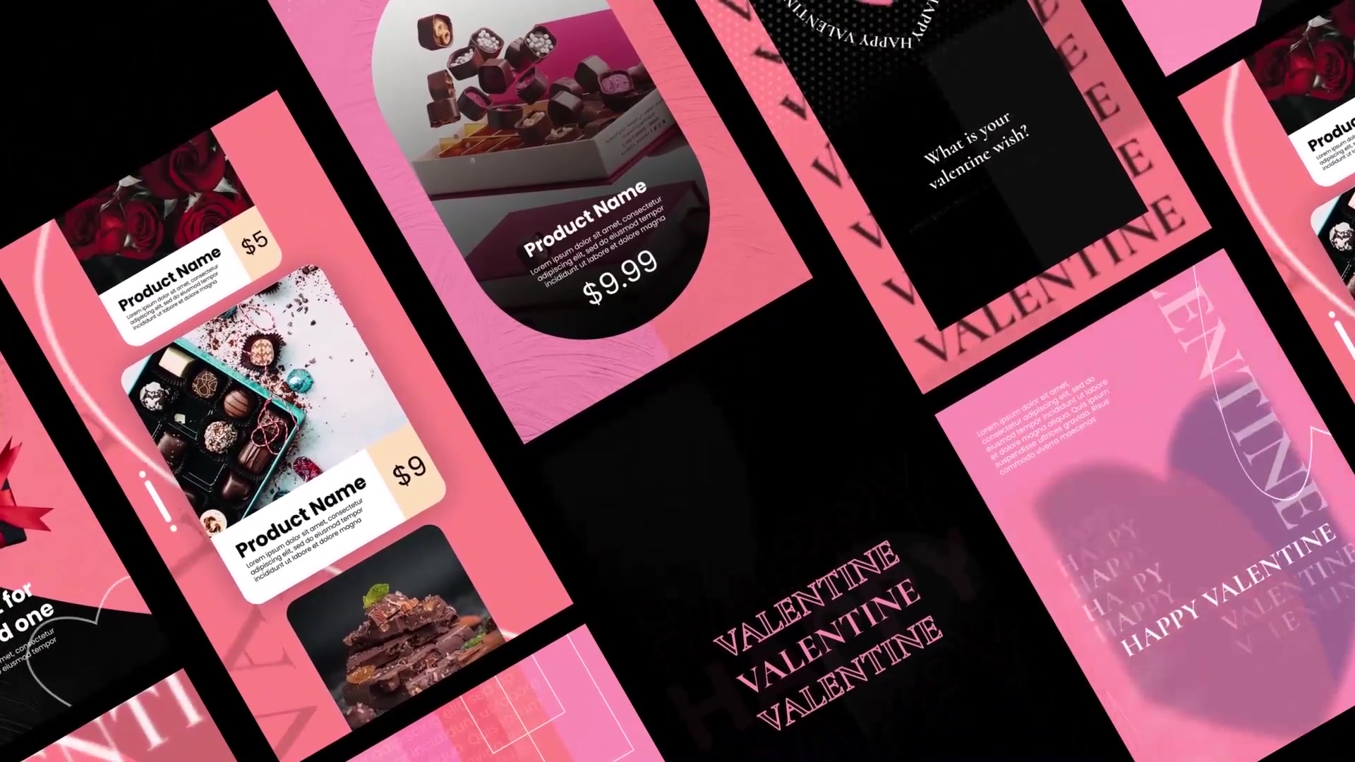 Valentines Day Stories minimal stories Videohive 35758005 After Effects Image 10