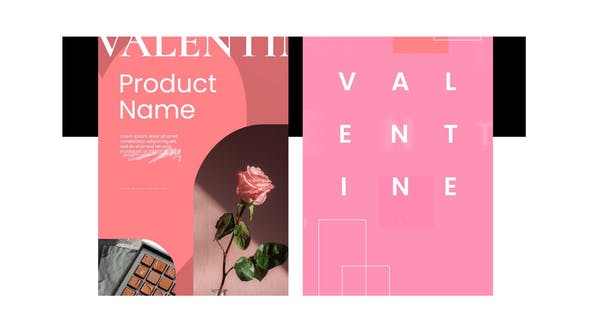 Valentines Day Stories minimal stories - Videohive 35758005 Download