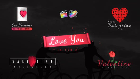 Valentines Day Titles - 30495367 Videohive Download