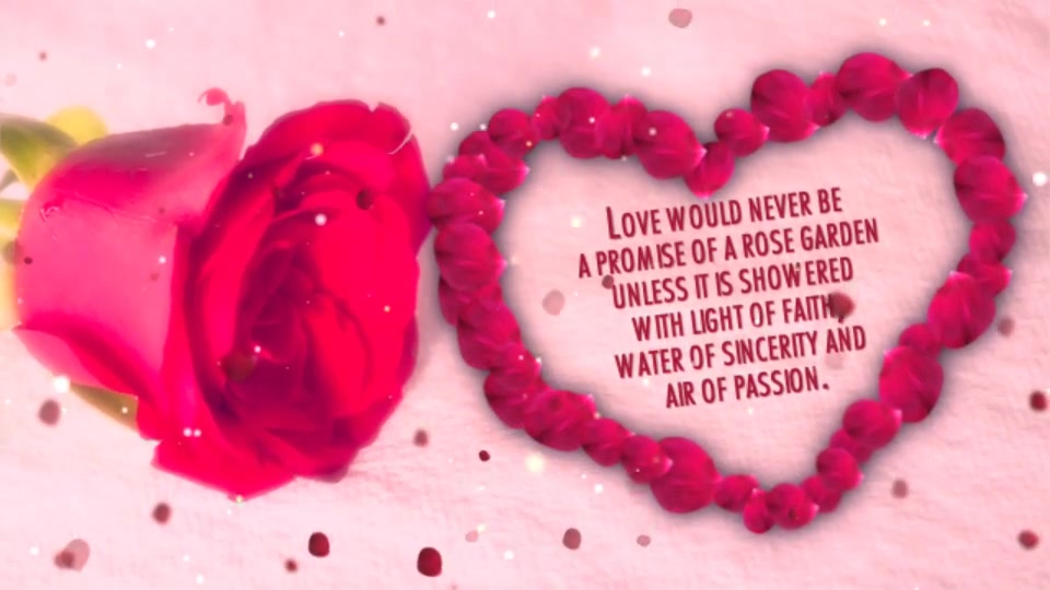 Valentines Day Wishes Apple Motion - Download Videohive 22637505