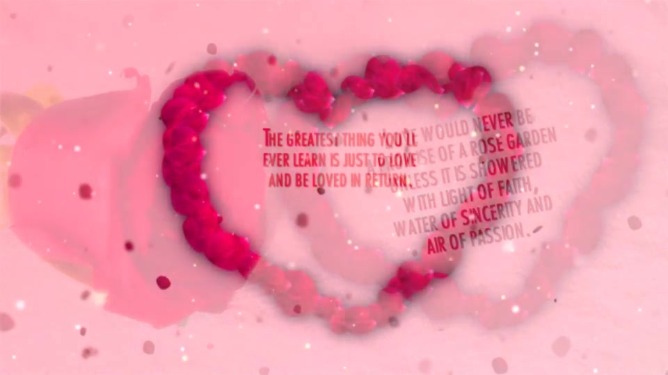 Valentines Day Wishes Apple Motion - Download Videohive 22637505