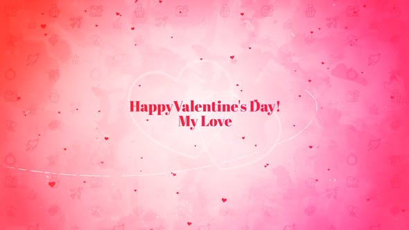 Valentines Day Wishes - Videohive Download 35915451
