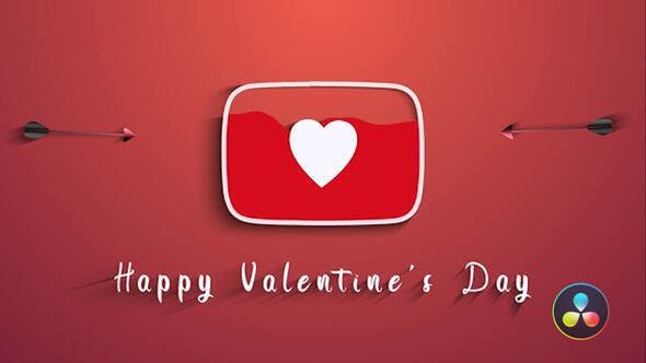 Valentines Day (Youtube Logo) - 29858772 Videohive Download