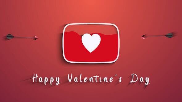 Valentines Day (Youtube Logo) - Download Videohive 25575812