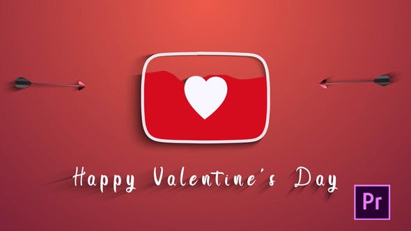 Valentines Day (Youtube Logo) - Videohive 25587425 Download