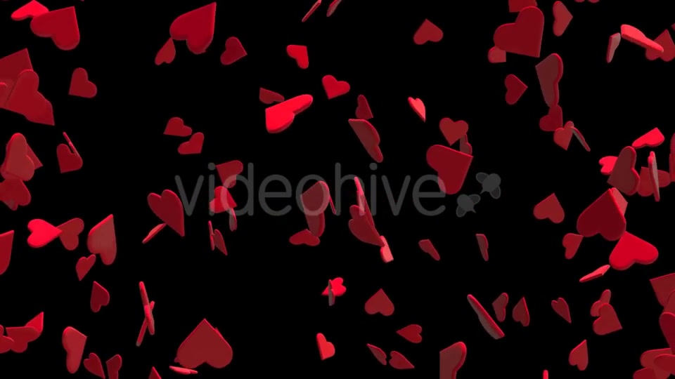 Valentines Hearts Flying - Download Videohive 21323730