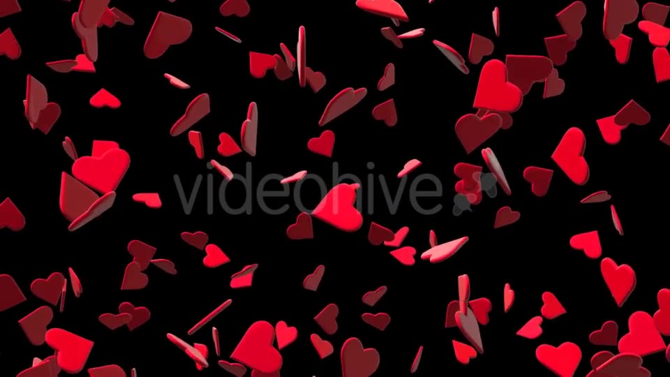 Valentines Hearts Flying - Download Videohive 21323730