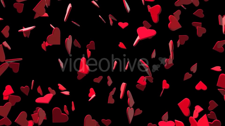 Valentines Hearts Flying - Download Videohive 21323730