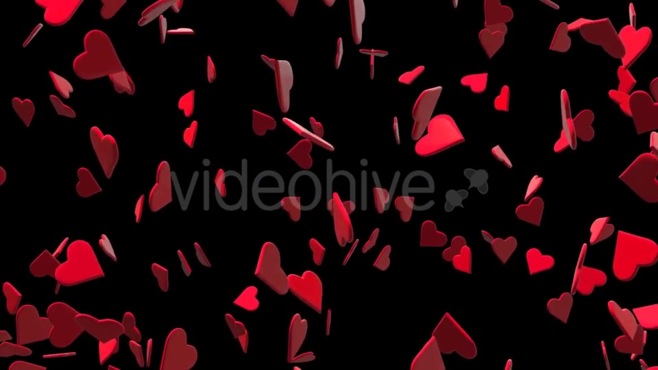 Valentines Hearts Flying - Download Videohive 21323730