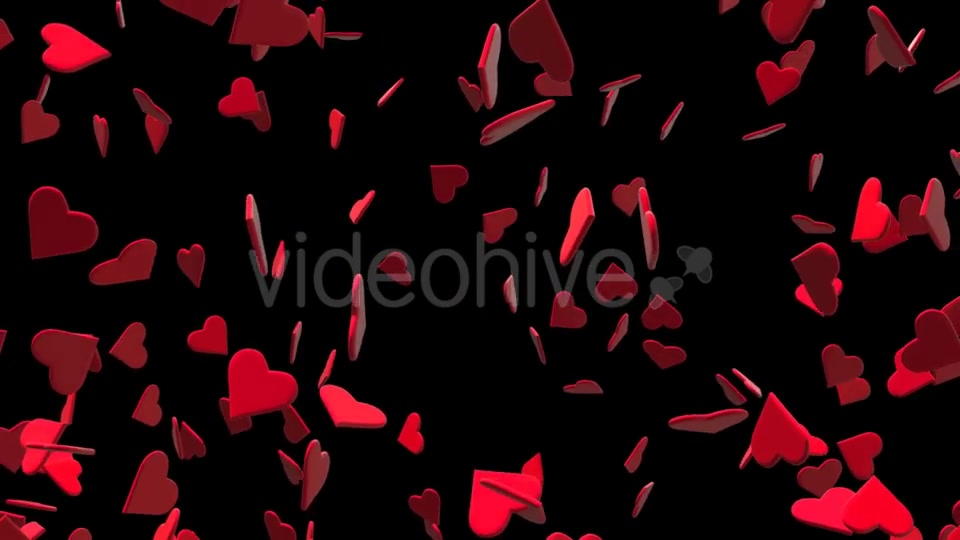 Valentines Hearts Flying - Download Videohive 21323730